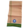 Beige Cotton Dhoti 4 Meters Unstitched Unfolded2