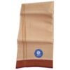 Beige Cotton Dhoti 4 Meters Unstitched Unfolded 2