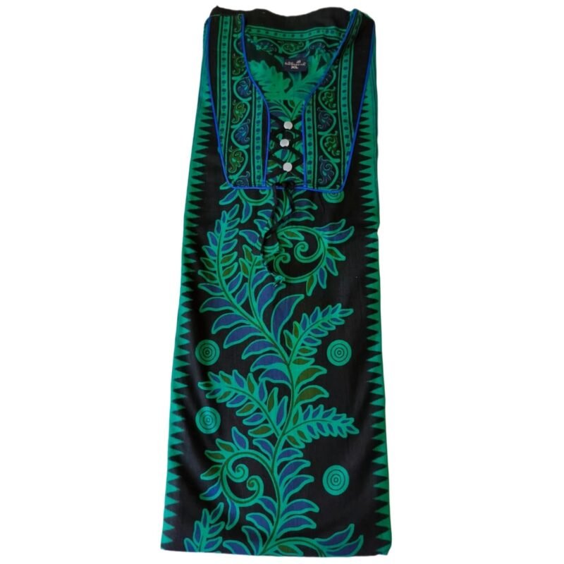 Cotton Nighty For Women Unfolded2