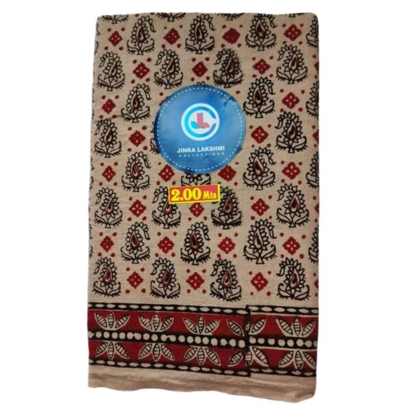 Kalamkari Lungi 2 Meters