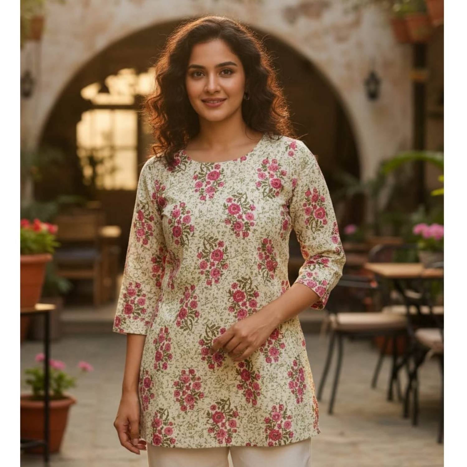 Short Kurti Model