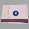 White Cotton Dhoti 4 Meters Unstitched Folded