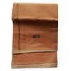 Beige Cotton Dhoti 4 Meters with Green border line Unfolded