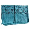 Blue Cotton Bath Towel 36x72 Unfolded1