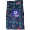 Blue Cotton Printed Unstitched Lungi 2 Meters Folded