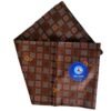 Brown Cotton Printed Lungi 2 Meters Unstitched Unfolded1