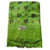 Green Cotton Bath Towel 36x72 Folded