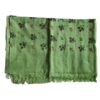Green Cotton Bath Towel 36x72 Unfolded1