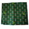 Green Cotton Printed Lungi 2 Meters Unstitched Unfolded