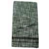 Green Pure Cotton Lungi 2 Meters Unstitched Folded