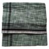 Green Pure Cotton Lungi 2 Meters Unstitched Unfolded