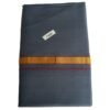 Grey Cotton Lungi 2 Meters Unstitched Folded