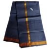 Grey Cotton Lungi 2 Meters Unstitched Unfolded1