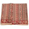 Kalamkari Cotton Lungi 2 Meters Unstitched Design 7 Unfolded