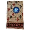 Kalamkari Cotton Lungi 2.25 Meters Unstitched Folded