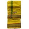 Lemon Yellow Cotton Dhoti Unfolded1