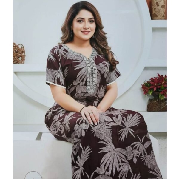 Maroon Alpine Nighty Lifestyle