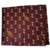 Maroon Cotton Printed Lungi 2 Meters Unstitched Unfolded