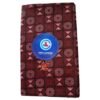 Maroon Cotton Printed Unstitched Lungi 2 Meters Folded