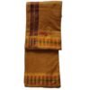 Mustard Brown Cotton Dhoti 10x6 Size Unfolded1