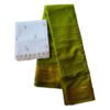 Green Mysore Silk Saree Unfolded