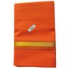 Orange Cotton Lungi 2 Meters Unstitched Folded