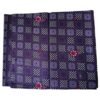 Purple Cotton Printed Lungi 2 Meters Unstitched Unfolded