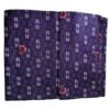 Purple Cotton Printed Lungi 2 Meters Unstitched Unfolded