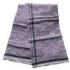 Purple Pure Cotton Lungi 2 meters Unstitched Unfolded1