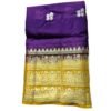 Violet Silk Saree Folded
