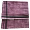 Violet Pure Cotton Lungi 2 Meters Unstitched Unfolded1