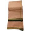 Beige Cotton Dhoti 4 Meters Unstitched Unfolded1