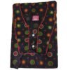 Black Cotton Nighty Folded