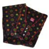 Black Cotton Nighty Unfolded