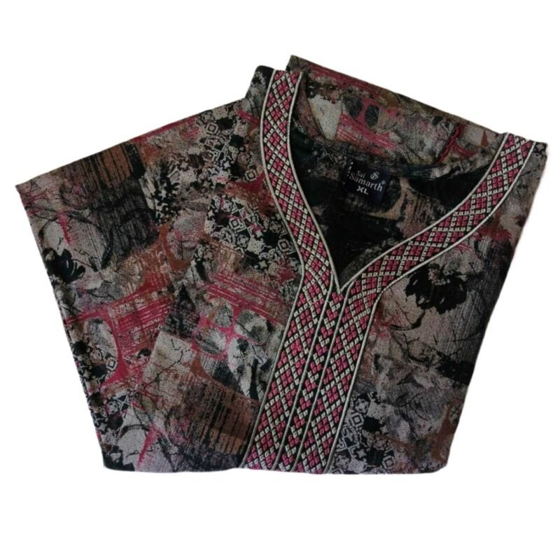 Blue Alpine Nighty Unfolded