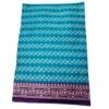 Blue Cotton Saree Folded