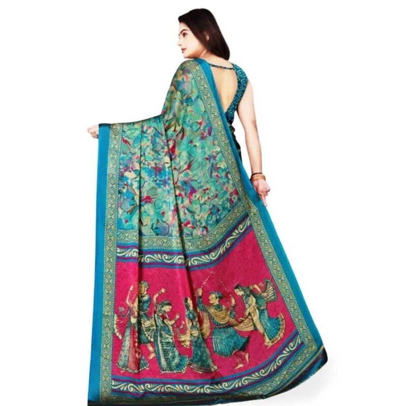 Chiffon Silk Saree Lifestyle1