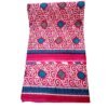 Pink Cotton Saree Unfolded1