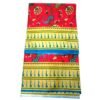 Rani Pink Cotton Saree Unfolded