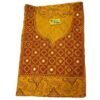 Embroidered Cotton Nighty For Women Folded
