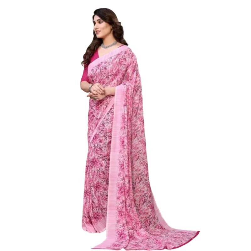 Georgette Silk Saree Lifestyle2