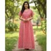 Jyothika Cotton Nighty With Pocket For Women Model 3 Lifestyle