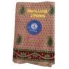Kalamkari Cotton Lungi 2 Meters Unstitched Design 15 Folded