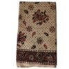 Kalamkari Cotton Lungi 2 Meters Unstitched Design 19 Folded