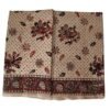 Kalamkari Cotton Lungi 2 Meters Unstitched Design 19 Unfolded