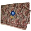 Kalamkari Cotton Lungi 2 Meters Unstitched Unfolded1