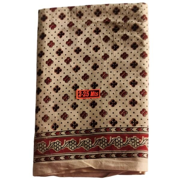 Kalamkari Cotton Lungi 2.25 Meters Unstitched Design 6