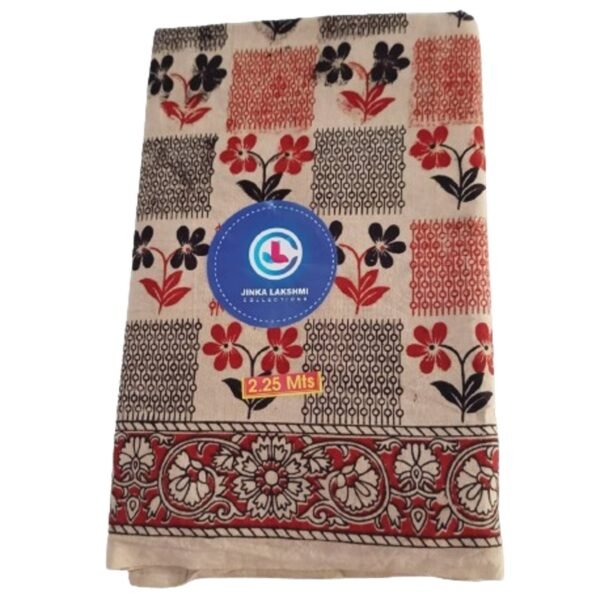 Kalamkari Cotton Lungi 2.25 Meters Unstitched Design 10