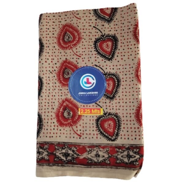 Kalamkari Cotton Lungi 2.25 Meters Unstitched Design 19