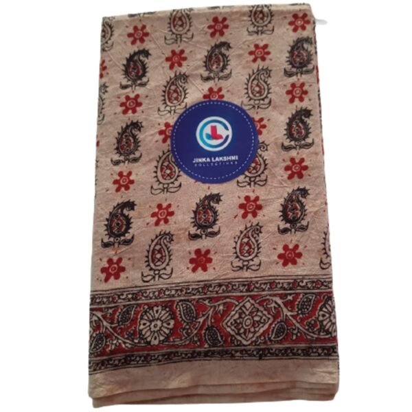 Kalamkari Cotton Lungi 2.25 Meters Unstitched Design 18